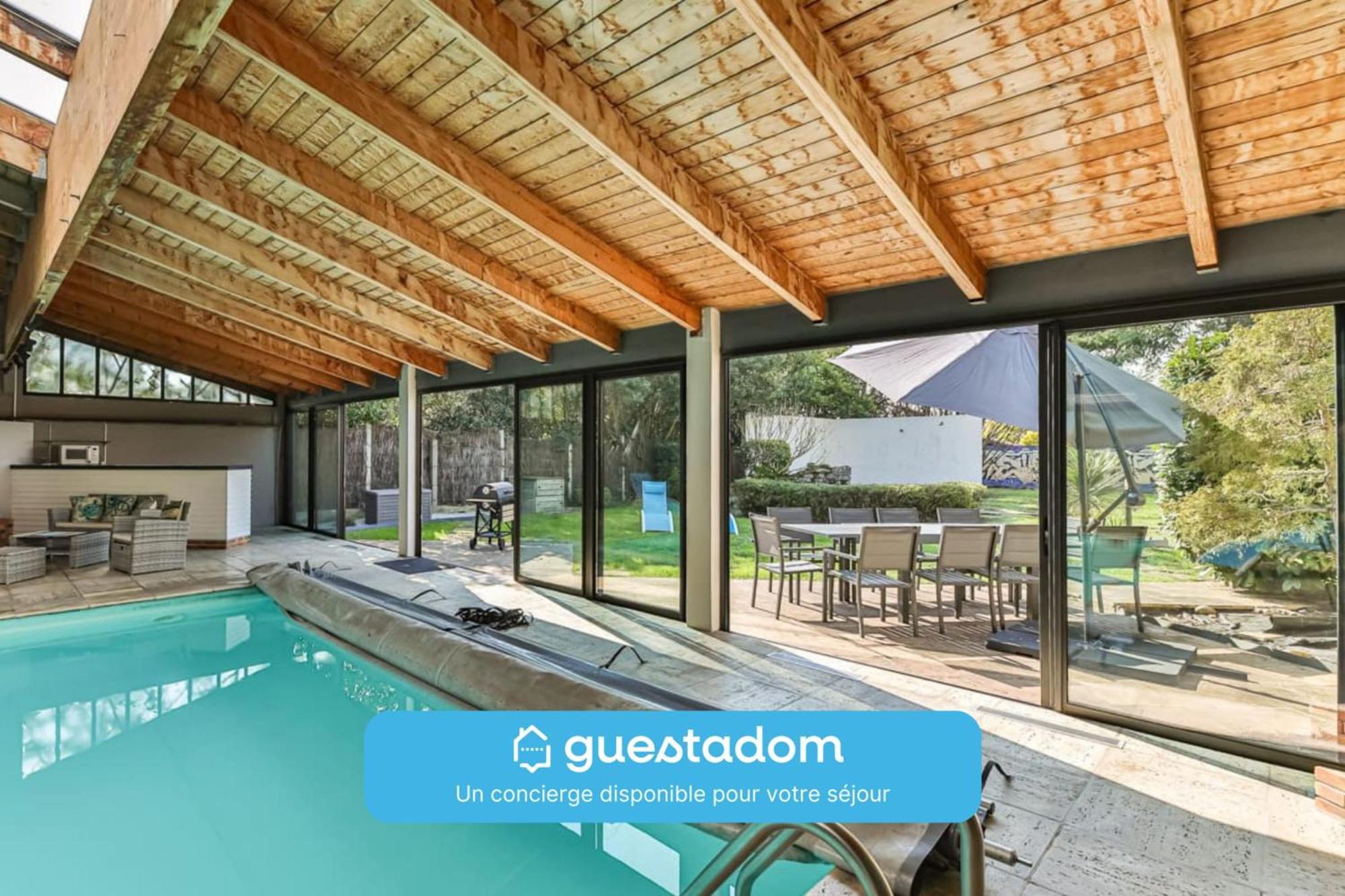 L'Atypique - Piscine Interieure - Wifi Villa Challans Exterior photo